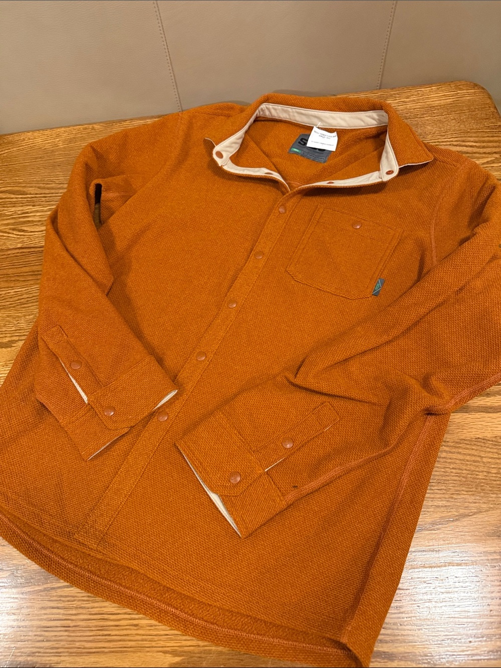 NWT Men’s Stio Thermal Fleece Snap Shirt - L